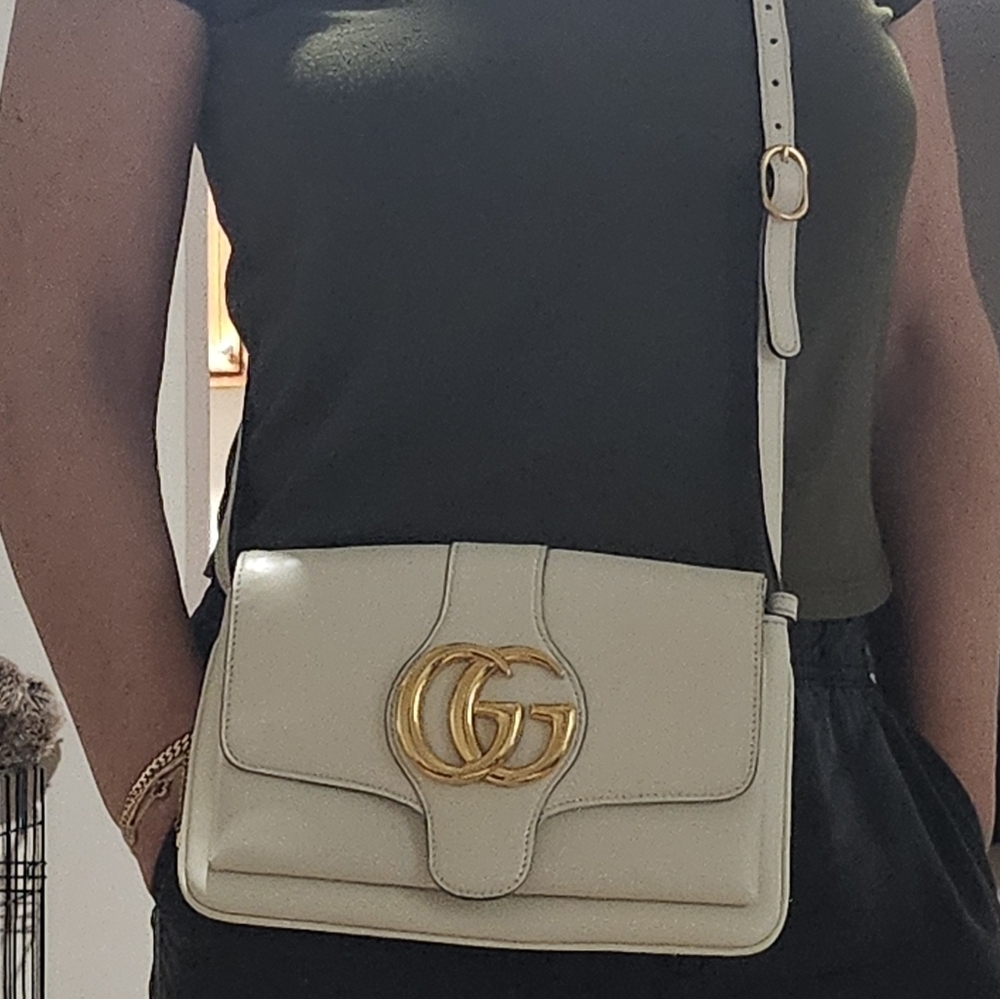 Gucci Cream Shoulder/Crossbody Bag - Picture 2 of 12